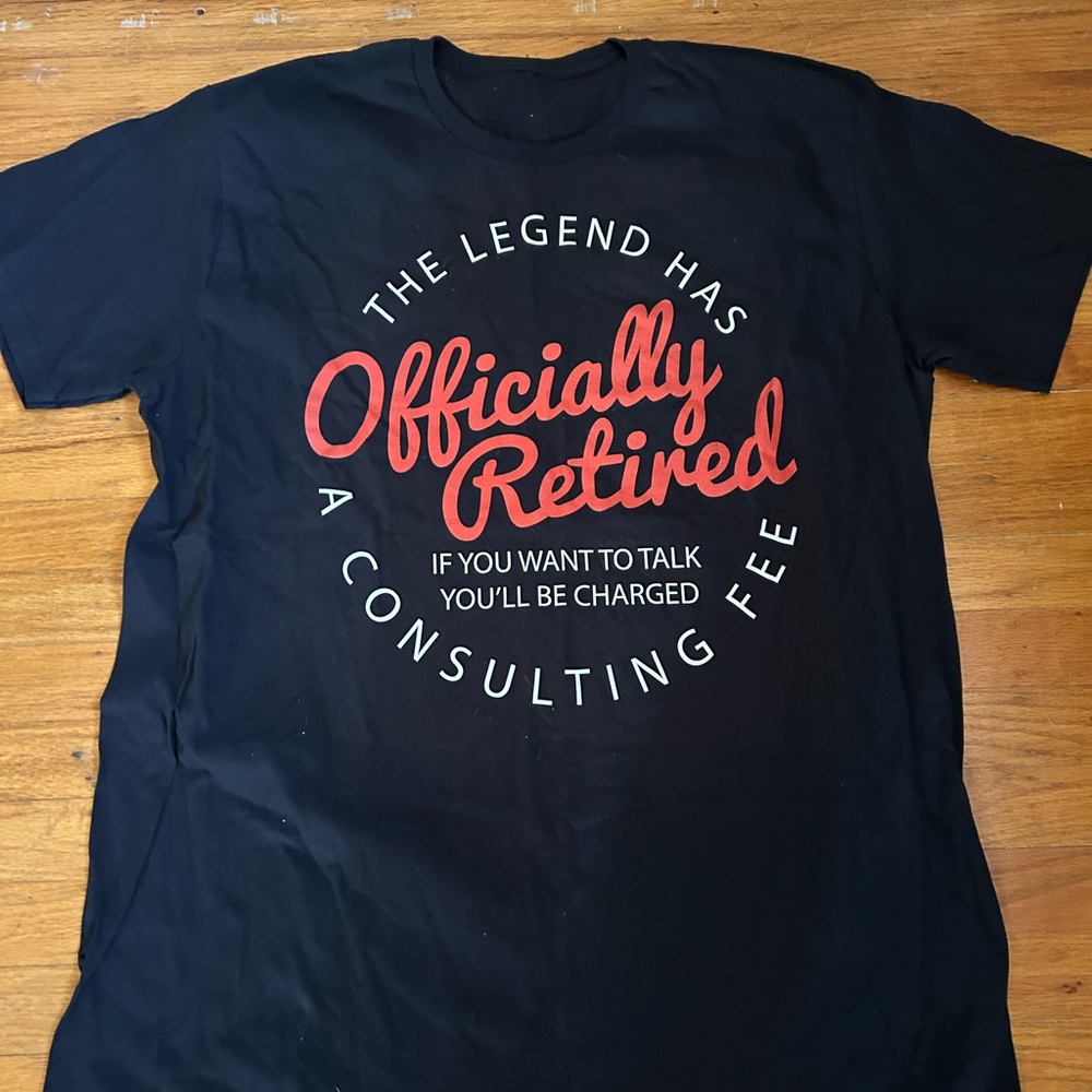 Black and Red Graphic Men's T-Shirt